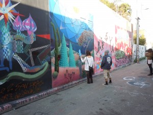 Murals in Carion Aley, San Francisco