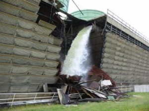 Cooling tower failure, Vermont Yankee