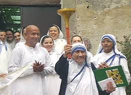 Mother Teresa (with Sri Chinmoy)