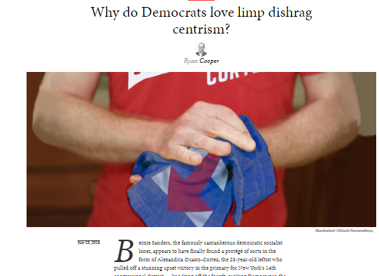 Everyone should read this article on why Democrats should abandon wimpy centrism